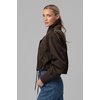 [BLANKNYC] Women’s Weekend Recap Nylon Bomber Jacket(Brown)